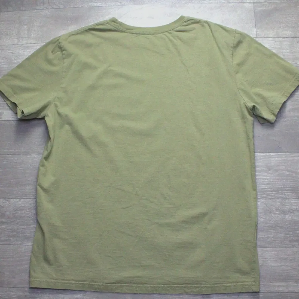 Harley Davidson OD Green Special Oil Short Sleeve Cotton T Shirt Size L - Picture 4 of 5